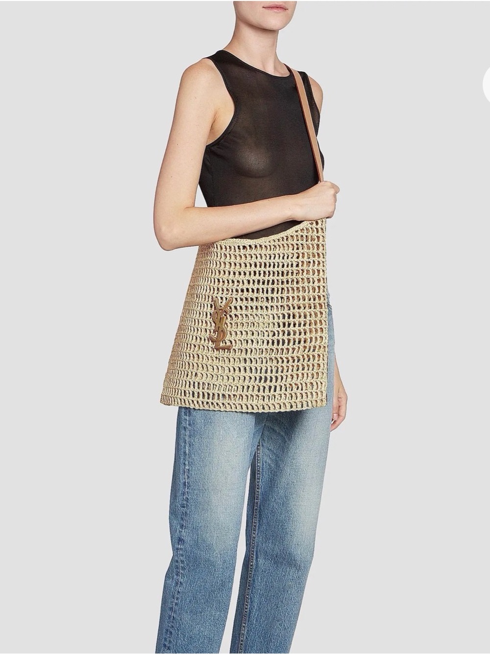 LSY Summer Crochet Shoulder Bag